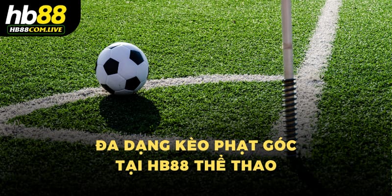 Đa dạng kèo phạt góc tại HB88 thể thao